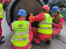 金升管道施工現(xiàn)場(chǎng)